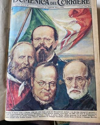 domenica del corriere anni 1961, 1962, 1963, 1964