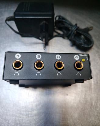 amplificatore per cuffie MONTARBO 4 canali 