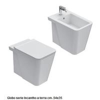 Sanitari squadrati minimalisti Globo serie Incant