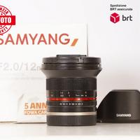 Samyang 12 F2.0 NCS CS (Sony)
