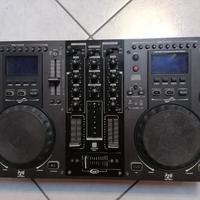 Consolle da DJ Gemini professionale 2 CD