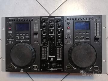 Consolle da DJ Gemini professionale 2 CD