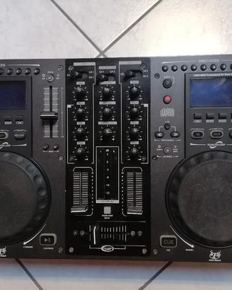 Consolle da DJ Gemini professionale 2 CD