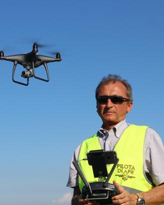 Foto e riprese dal drone