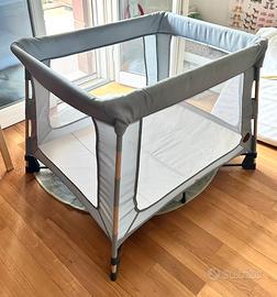 Lettino da viaggio e box - stile nordico