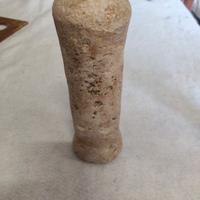 Manico di mortaio antico in calcare duro