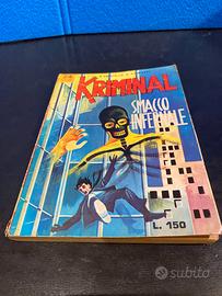 Fumetto NOIR anni 60 KRIMINAL n. 24