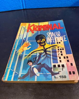 Fumetto NOIR anni 60 KRIMINAL n. 24