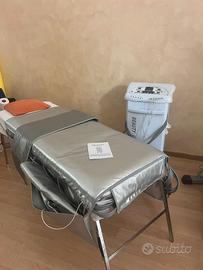 Pressoterapia con infrarossi e predisposizione per