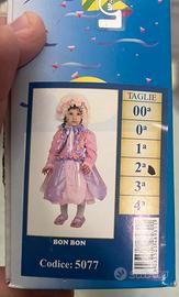 Vestito carnevale bimba  bon bon 2 anni