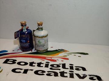 COPPIA GIN GUNPOWDER IN CERAMICA BOTTIGLIE VUOTE 