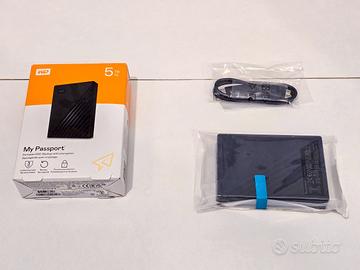 Hard Disk Esterno 5TB Western Digital NUOVO