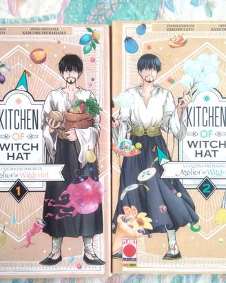 Kitchen of witch hat Nr. 1-2 Manga Perfetti nuovi