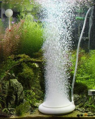 Areatore per acquario 3 l/min 500.000 bolle 10cm