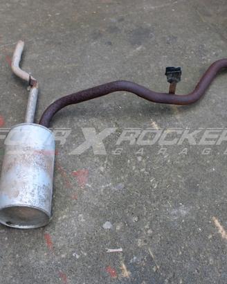 Marmitta scarico 598539 Land Rover Serie 2A 2.25D
