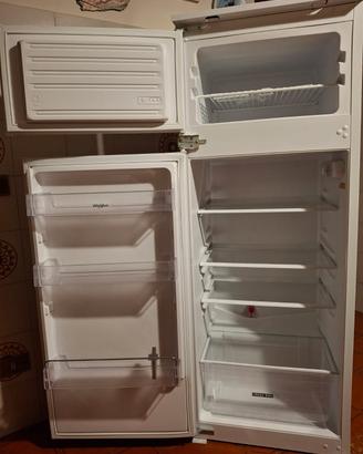 Frigo piú  congelatore  da incasso whirlpool