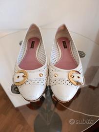 LOUIS VUITTON BALLERINE BIANCHE TG 38