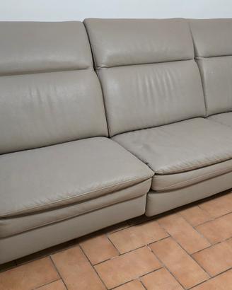 Divano Aerre modello Queen con 2 recliner