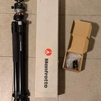 Treppiede Manfrotto 055XProB + Testa Artcise 46mm