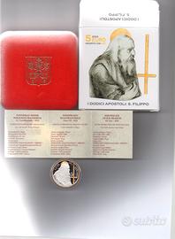 Moneta Vaticano 2024 in argento-oro S. Filippo