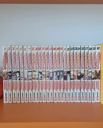 Manga Naruto 26 volumi in serie rossa e nera