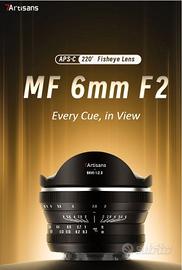 FISHEYE SONY 7Artisan 6mm F/2