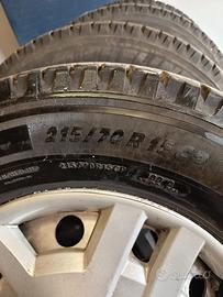 Gomme con cerchi Caravan Camper