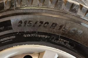 Gomme con cerchi Caravan Camper