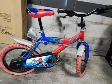 Bicicletta spiderman