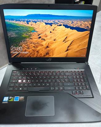 ASUS ROG Strix 17” con i7+GTX 1050