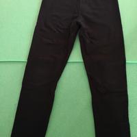 Fuseaux pantalone bambina Leggings nero 6 anni ,