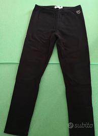 Fuseaux pantalone bambina Leggings nero 6 anni ,