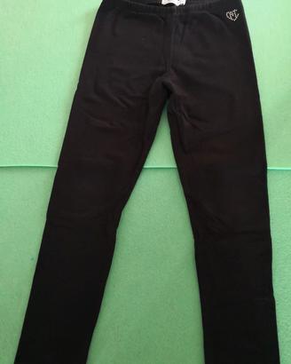 Fuseaux pantalone bambina Leggings nero 6 anni ,