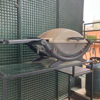 Weber q2000 a gas doppia griglia e bombola