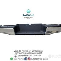 Paraurti toyota hilux 2016 cromato con pedana