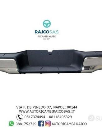 Paraurti toyota hilux 2016 cromato con pedana