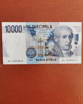 Banconote 10000 lire Volta fior di conio