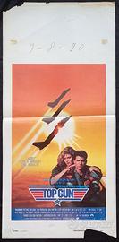 TOP GUN LOCANDINA CINEMA ORIGINALE