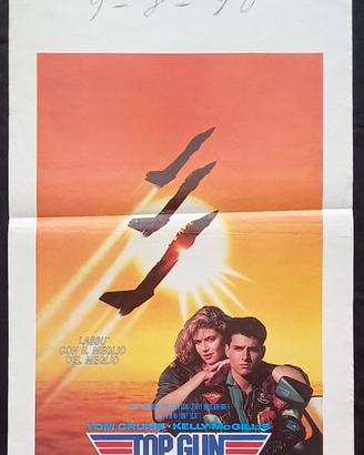 TOP GUN LOCANDINA CINEMA ORIGINALE