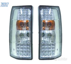 FANALI PER OPEL OMEGA B 94-99 LED FONDO CROMATO