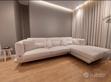 Divano angolare design 310x210 reclinabile