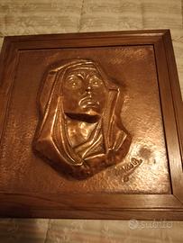 Quadro religioso rame