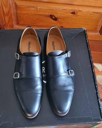 2 paia di scarpe doppia fibbia uomo tg.44