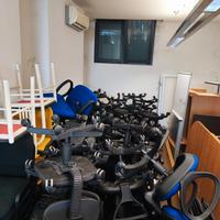 Sedie ufficio - sgombero magazzino