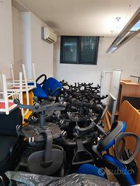 Sedie ufficio - sgombero magazzino