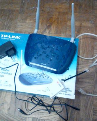 Router TPLINK ADSL2+ modello TD-W8960N -buon usato
