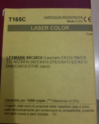 Toner stampante lexmark