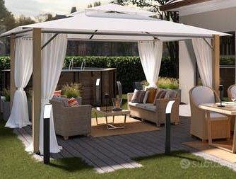 Salotto esterno banano, gazebo, piscina! C+MONT