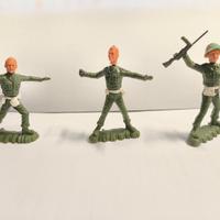 Lotto 3 Soldatini Marines Americani Nardi Italy.