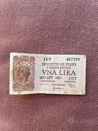 Una Lira rara 1944